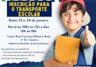 Garanta o Transporte Escolar: Inscrições Abertas em Joanópolis