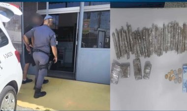 POLÍCIA MILITAR PRENDE HOMEM POR TRÁFICO DE DROGAS E ADULTERAÇÃO DE PLACA NA RODOVIA DOM PEDRO I EM BOM JESUS DOS PERDÕES