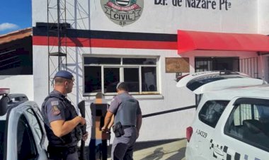 POLÍCIA MILITAR PRENDE INDIVÍDUO PROCURADO PELA JUSTIÇA EM NAZARÉ PAULISTA