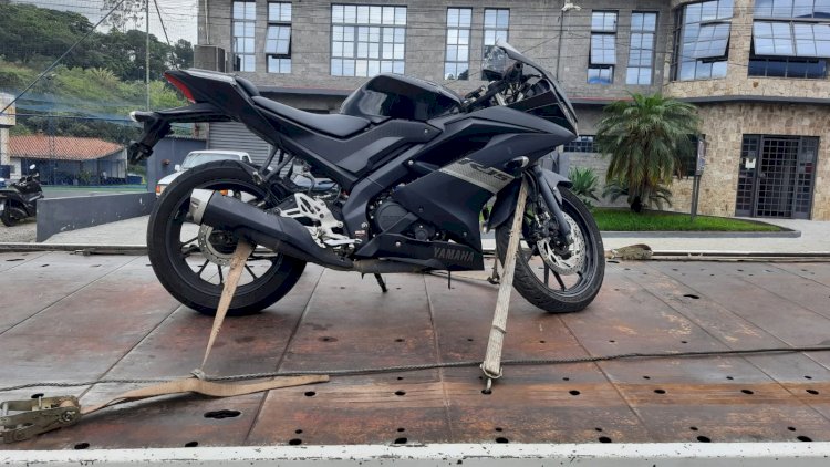 Homem é Preso por Receptação de Motocicleta Roubada