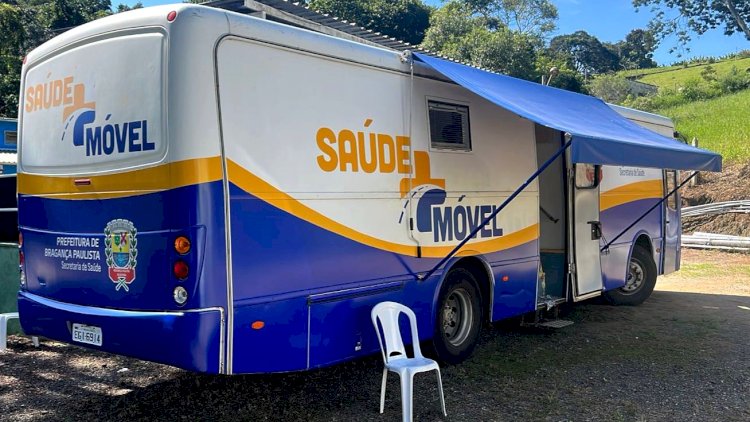 Saúde Móvel de Bragança Paulista atenderá aos bairros da Zona Rural