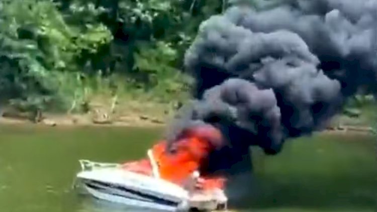 Lancha Explode em Nazaré Paulista: Seis Pessoas Feridas e Um Cachorro Morto