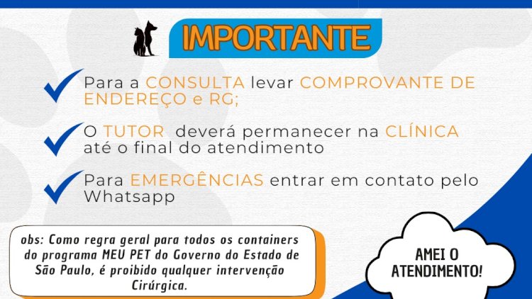 Consultas Gratuitas para Pets: Agendamentos Abertos em Piracaia