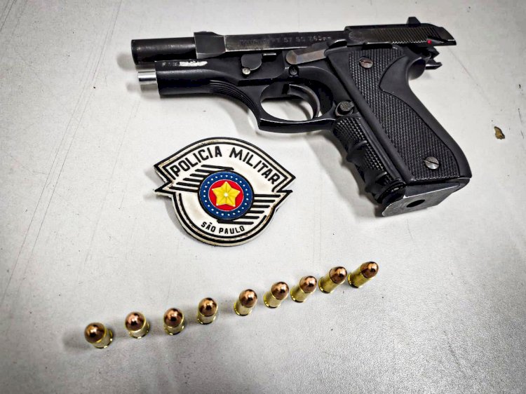 POLÍCIA MILITAR REALIZA APREENSÃO DE ARMA DE FOGO NO MUNICÍPIO DE PIRACAIA