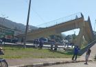 CAMINHÃO COLIDE COM PASSARELA E DEIXA DUAS VÍTIMAS FATAIS NA FERNÃO DIAS, EM VARGEM