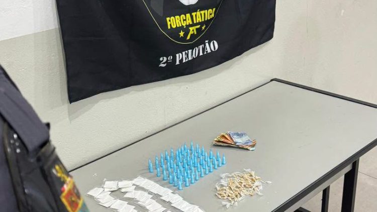 PM PRENDE INDIVÍDUO POR TRÁFICO DE DROGAS EM BRAGANÇA PAULISTA