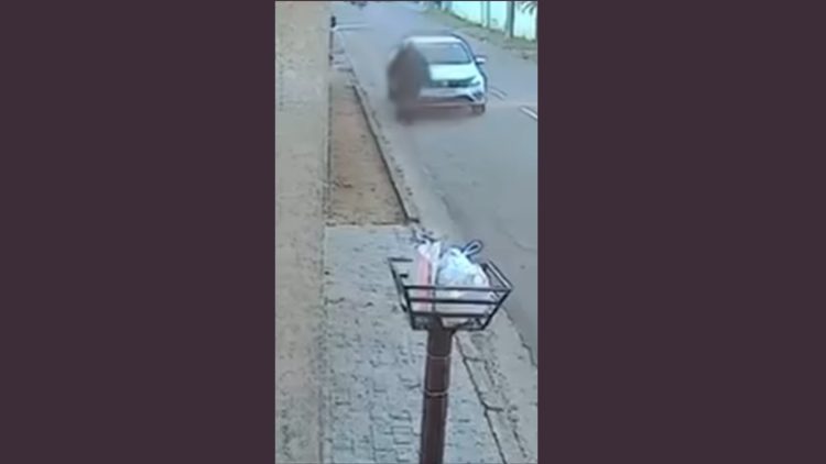 ACIDENTE NA AV. SANTO AGOSTINHO EM BOM JESUS DOS PERDÕES