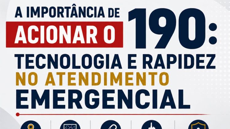 A IMPORTÂNCIA DE ACIONAR O 190: TECNOLOGIA E RAPIDEZ NO ATENDIMENTO EMERGENCIAL