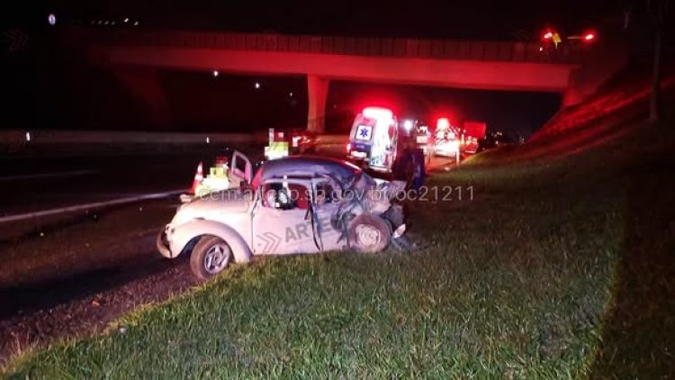 DUAS PESSOAS MORREM EM GRAVE ACIDENTE NA RODOVIA DOM PEDRO I, EM BOM JESUS DOS PERDÕES