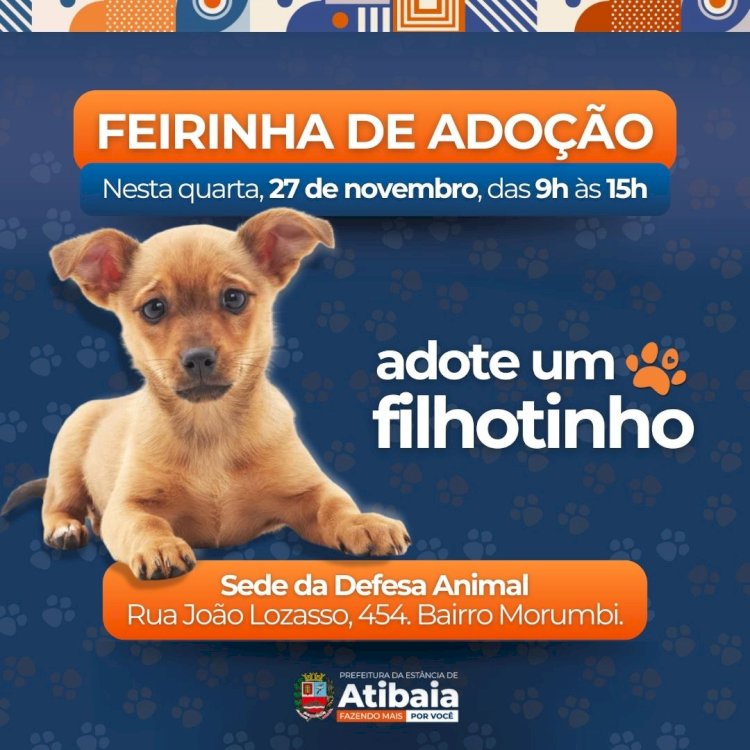 Feira de Adoção de Filhotes