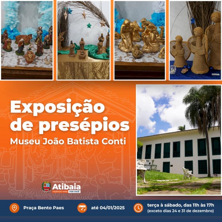 Exposição de Presépios no Museu Municipal de Atibaia