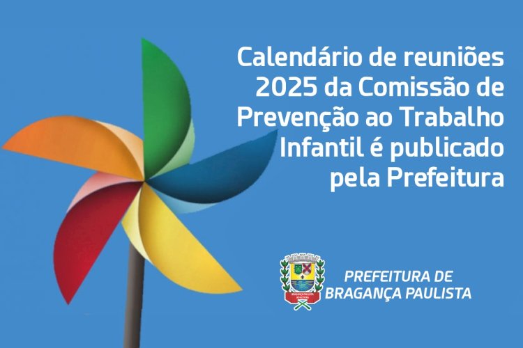 Calendário de Reuniões 2025 do COMPETI é Divulgado pela Prefeitura de Bragança Paulista