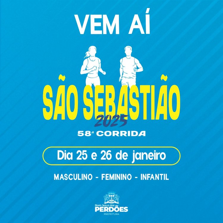 Corrida de São Sebastião em Bom Jesus dos Perdões