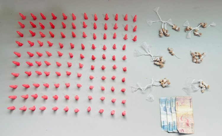 Polícia Militar Prende Foragido e Apreende Drogas em Ação no Henedina Cortez em Bragança Paulista