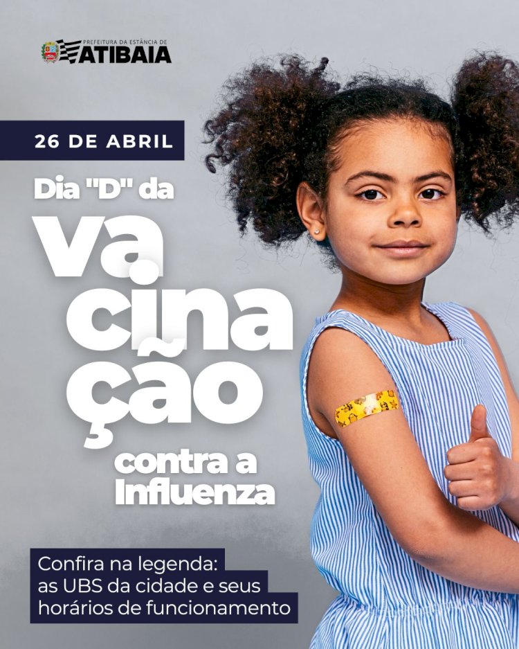 Vacinação Contra a Influenza: Participe do Dia D em Atibaia