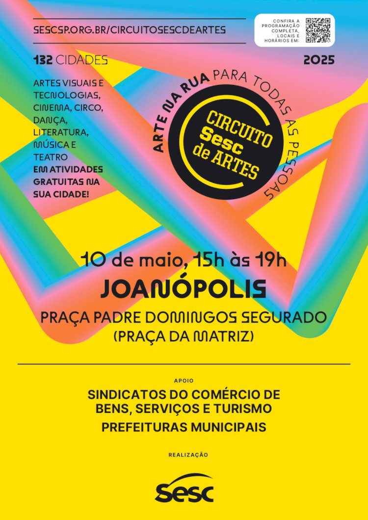 Joanópolis Recebe Circuito SESC de Artes: Um Dia de Cultura e Entretenimento